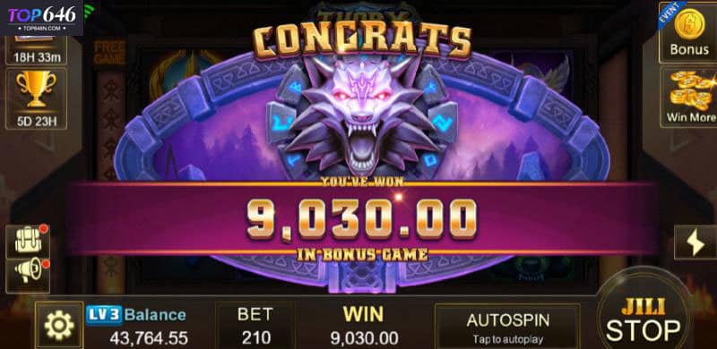 Top646 Thor X Slot Machine Super Win